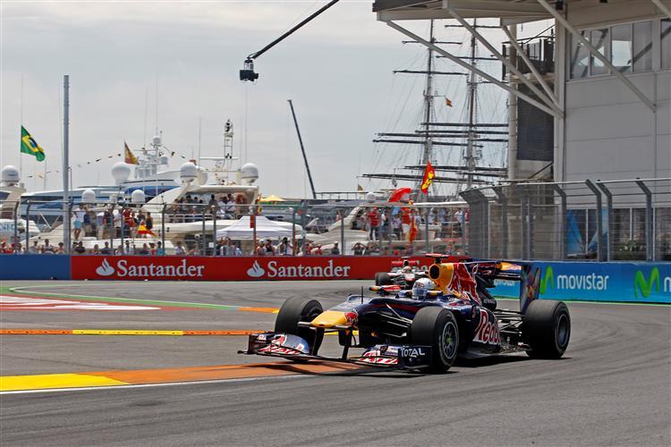 Sebastian Vettel mit starkem Rennen in Valencia