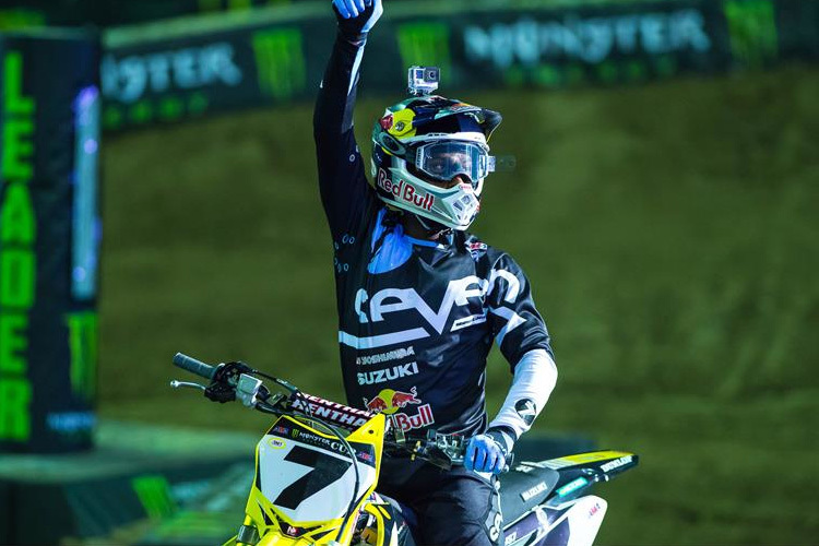 James Stewart hatte sich den Monster Energy Cup in Las Vegas anders vorgestellt