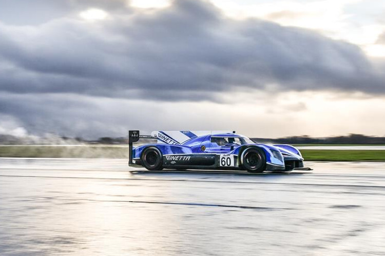 Ginetta LMP1 beim Rollout in Church Fenton 