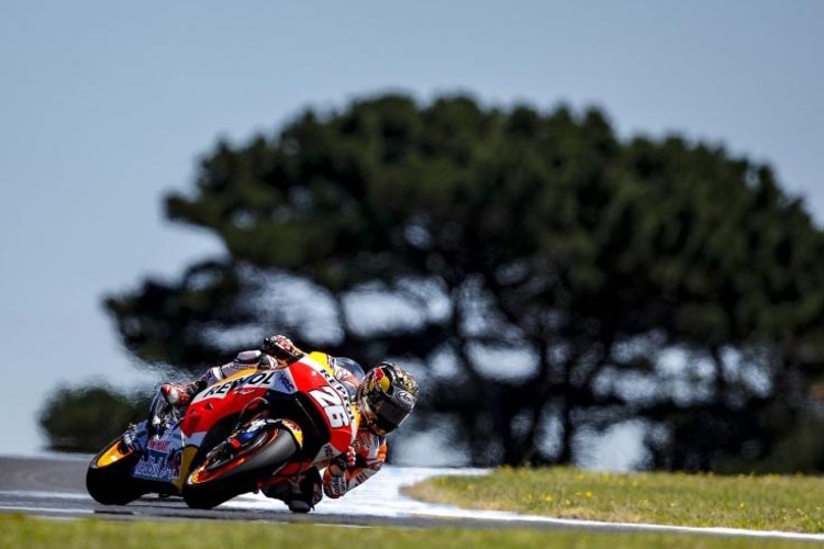 Dani Pedrosa auf Phillip Island