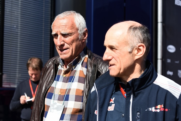 Franz Tost mit Didi Mateschitz