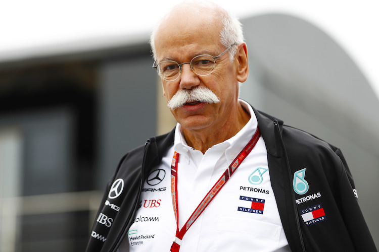 Dieter Zetsche, Daimler-Vorstands-Chef, in Hockenheim 2018