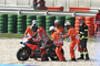Sturz im Rennen von Misano: Jorge Lorenzo