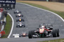 Pole-Setter Alex Lynn gab im ersten Lauf von Brands Hatch das Tempo vor
