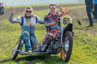 Kim Kempa (l.) fuhr bisher hauptsächlich mit Natasha Bartlett (GB)