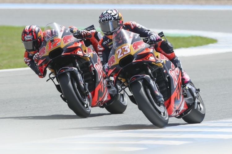 KTM-Tech3: Maverick Vinales und Enea Bastianini