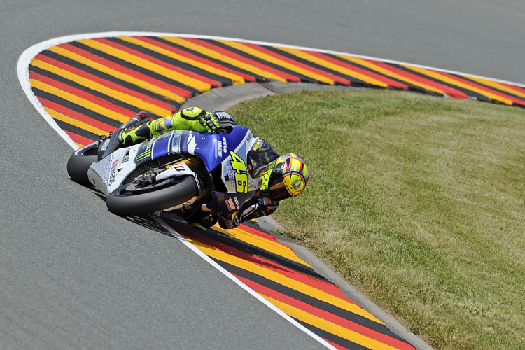 Valentino Rossi 2013 auf dem Sachsenring