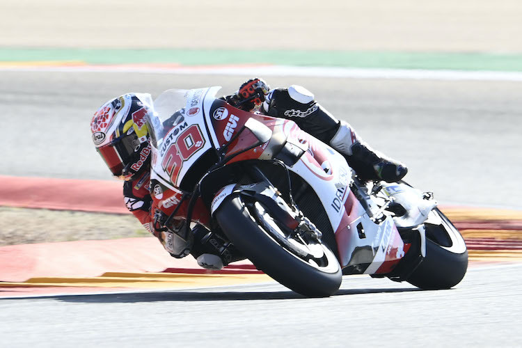 Takaaki Nakagami war auch im Warm-up der Schnellste