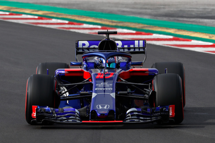 Pierre Gasly drehte am vierten Testtag 147 Runden