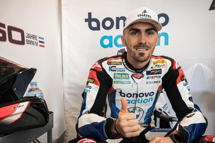 Daumen hoch: Loris Baz scheint in Assen starten zu können