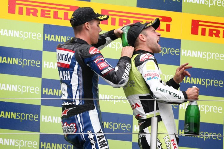 Nach dieser Aktion hätte eher Jonathan Rea einen Grund gehabt, auf Ben Spies sauer zu sein