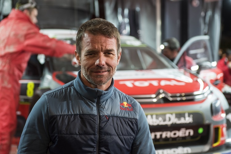 Sébastien Loeb in einer neuen Rolle bei der Rallye Wales/GB