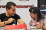 Jorge Lorenzo mit Designerin Anna Vives