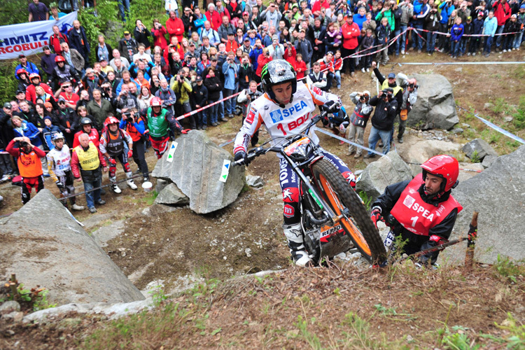 Toni Bou hatte in Gefrees keine Konkurrenz 