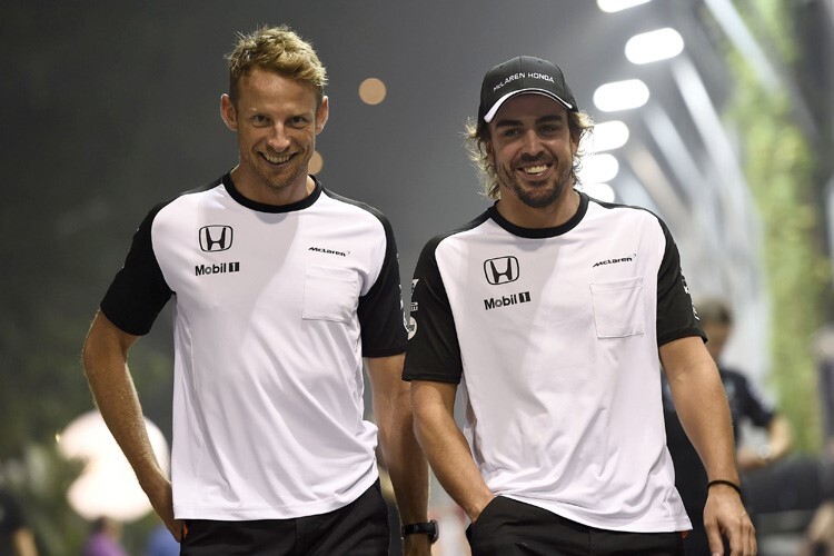 Jenson Button und Fernando Alonso: Zwei, die sich mögen