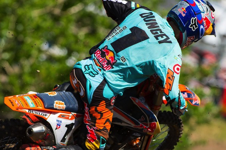 Ryan Dungey trug bei seinem Sturz kein Neck-Brace