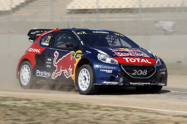 Timmy Hansen im Peugeot 208 RX