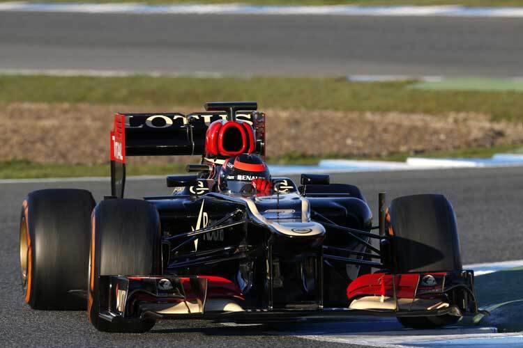 Kimi Räikkönen im Lotus