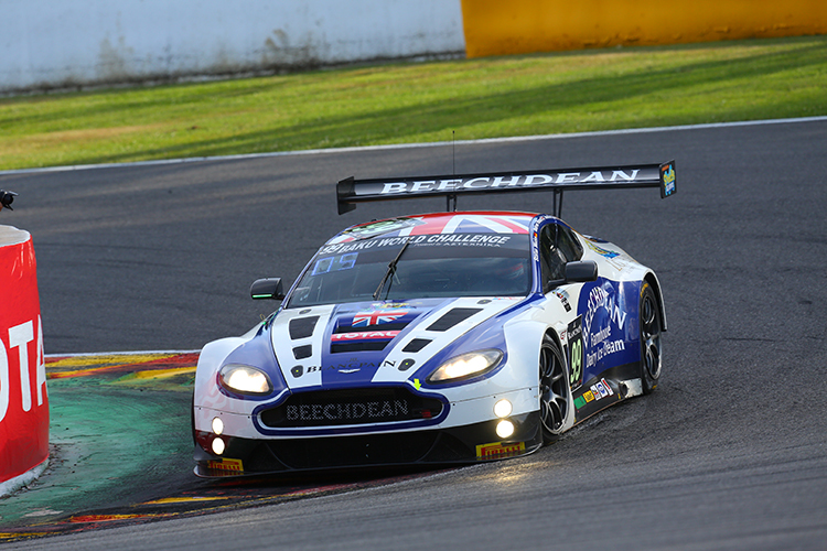 Aston Martin steht in Spa auf der Pole