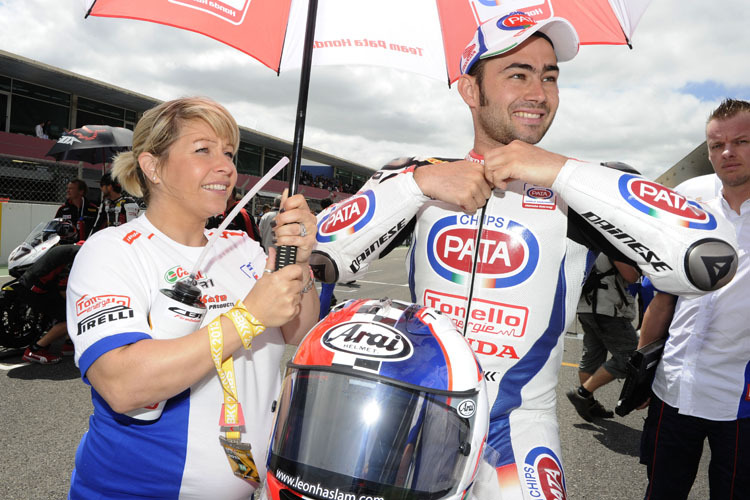 Leon Haslam will wieder Lachen