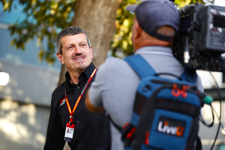 Günther Steiner in Melbourne