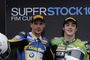 Sylvain Barrier (li) und Jeremy Guarnoni sorgten für Jubel in Magny-Cours