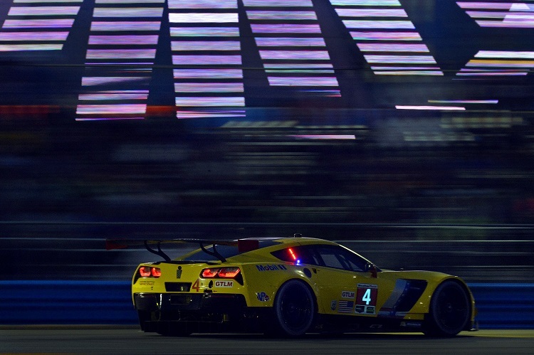 In der GTLM-Klasse vorn. Die Corvette C7.R