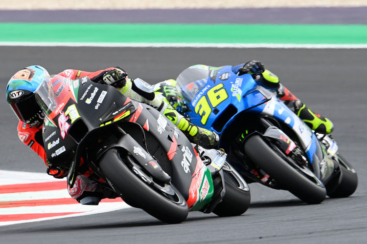 Aleix Espargaró vor Joan Mir