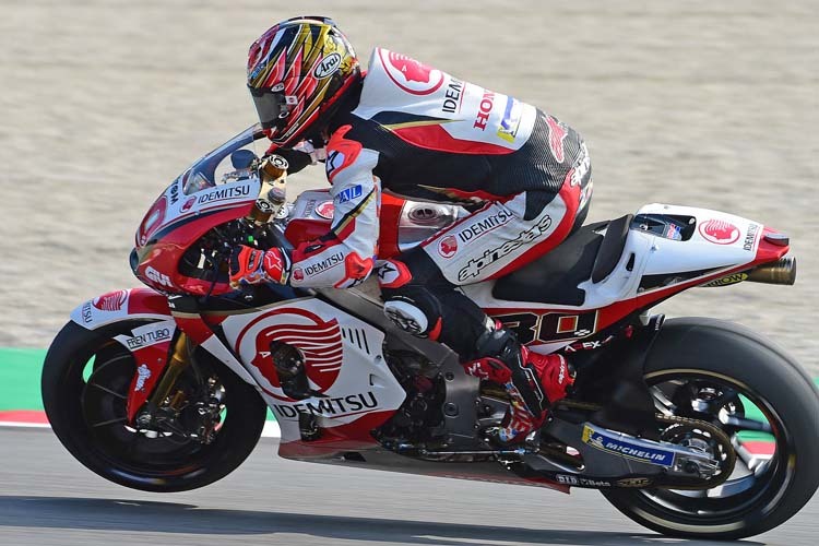 Takaaki Nakagami auf der LCR-Honda