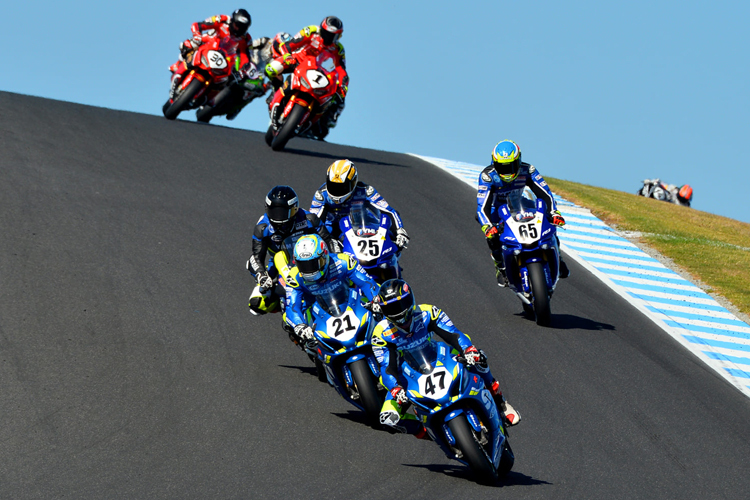 Der ASBK-Auftakt in Phillip Island war davon noch nicht betroffen