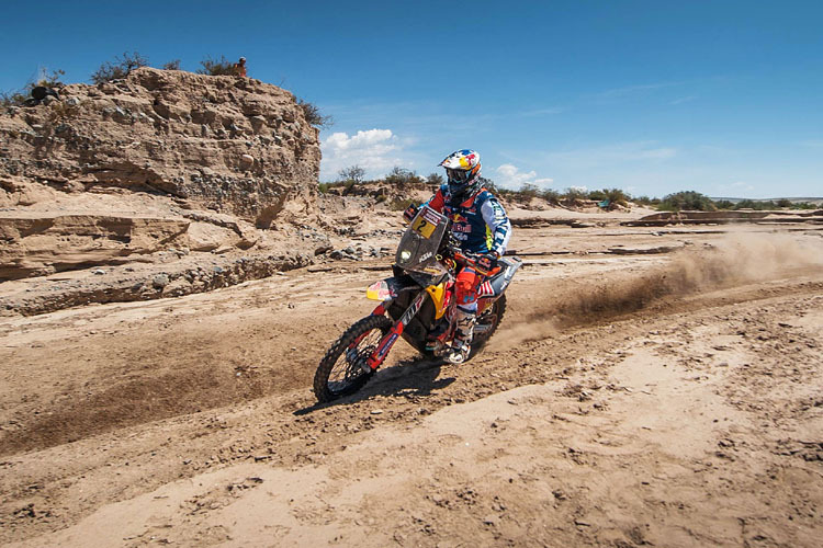 Matthias Walkner hat die Chance, als erster Österreicher die Rallye Dakar zu gewinnen