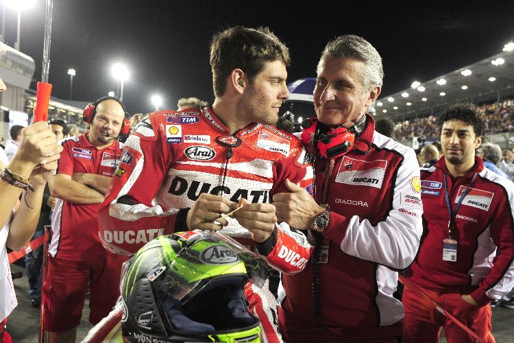 Cal Crutchlow und Paolo Ciabatti