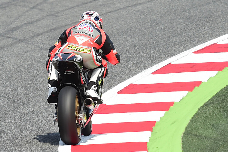 Sandro Cortese auf dem Circuit de Catalunya