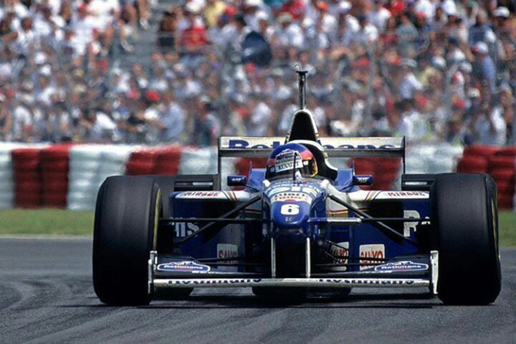 Jacques Villeneuve beim Heimrennen vor mehr als zwanzig Jahren