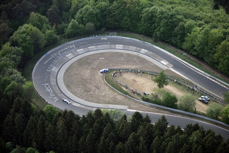 Blick auf das Karussell der legendären Nordschleife