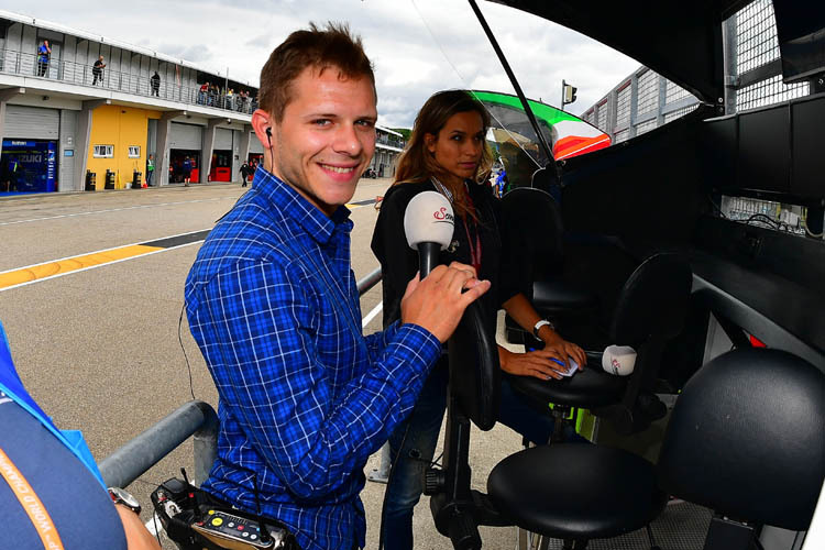 Stefan Bradl als ServusTV-Reporter