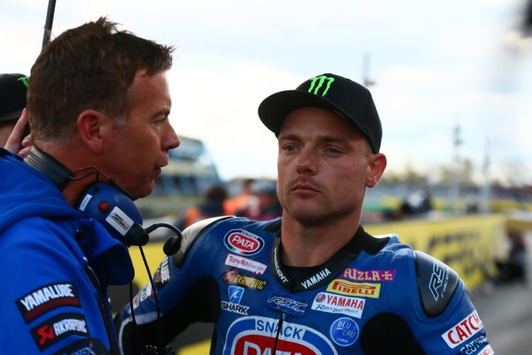 Was hat Teamchef Paul Denning Alex Lowes vor dem zweiten Rennen wohl gesagt?