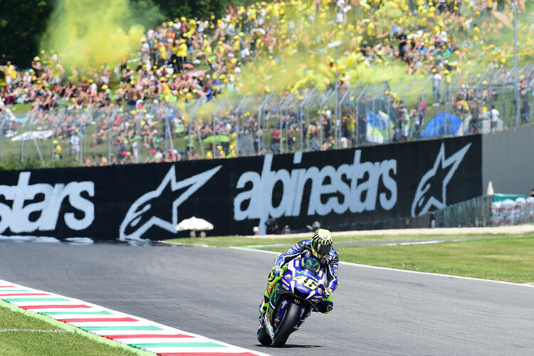 Seit 2008 konnte Valentino Rossi in Mugello nicht mehr siegen, doch 2016 hat er gute Chancen