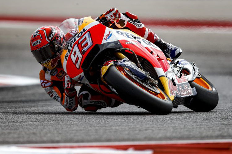 Marc Márquez: zwei Stürze im FP3