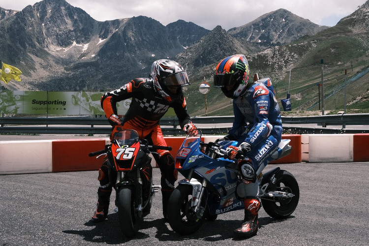 Ein Sonntag in Andorra für Albert Arenas und Alex Rins