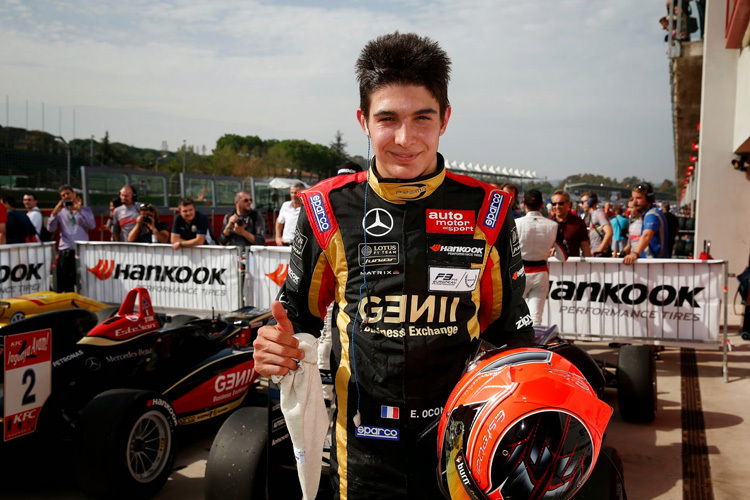 Der vielversprechende Esteban Ocon