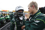 Unter Druck: Das Caterham-Duo Kamui Kobayashi und Marcus Ericsson (re.)