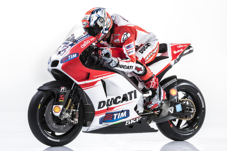 Die Ducati Desmosedici GP15