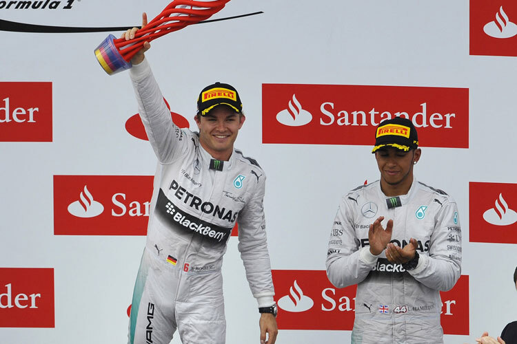 In Ungarn wollen Nico Rosberg und Lewis Hamilton den nächsten Doppelsieg