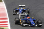 Das Sauber-Duo kam in Barcelona nicht richtig auf Touren