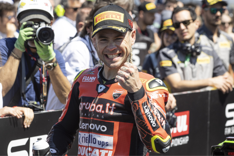 Alvaro Bautista hat die Situation unter Kontrolle