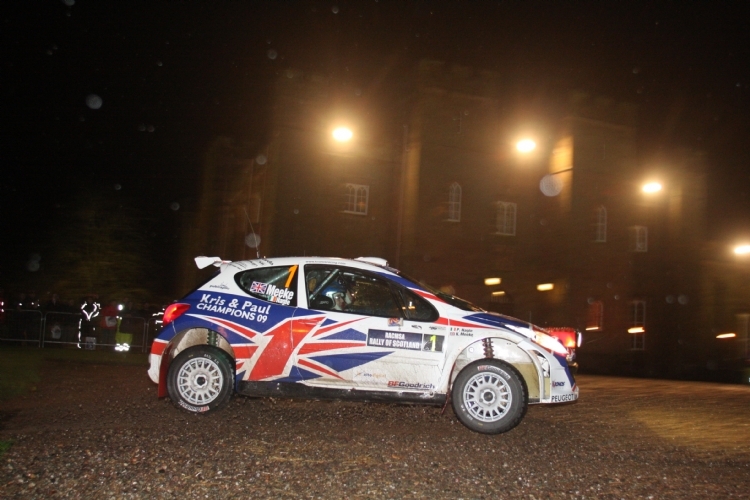 IRC-Champion Meeke auch in Schottland vorne