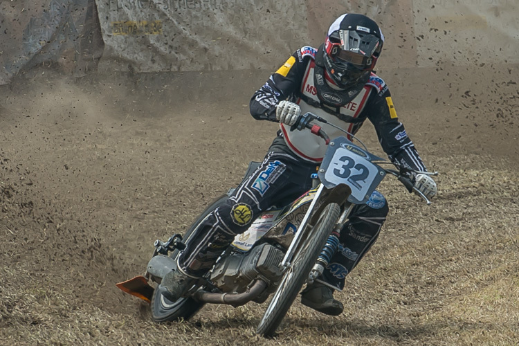 Timo Wachs beim Bahnpokal-Sieg in Osnabrück