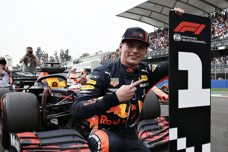 Die Freude von Max Verstappen war von kurzer Dauer