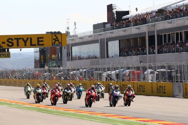 Die MotoGP wird weiterhin im MotorLand starten 